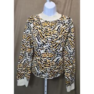 Rachel Comey x Target Animal Print Pullover Crew Sweater Women’s XS – New